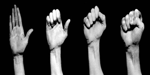 روش مشت کردن صحیح