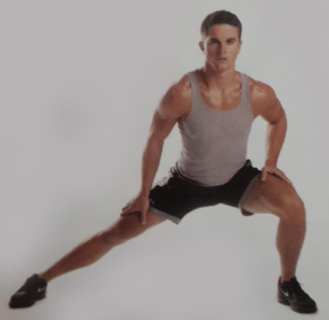 کشش عضلات نزدیک کننده ران